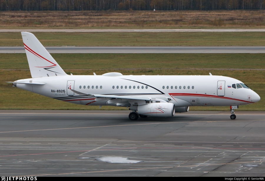 На фото с сайта jetphotos.com (автор: SeniorNN) – новый SSJ-100-95LR компании «Лукойл-Авиа» в Нижнем Новгороде, 11 октября 2024 года